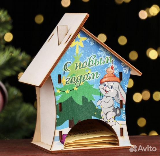 Новогодние чайные домики. Новые
