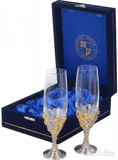 Clearmont pewter набор бокалов новые