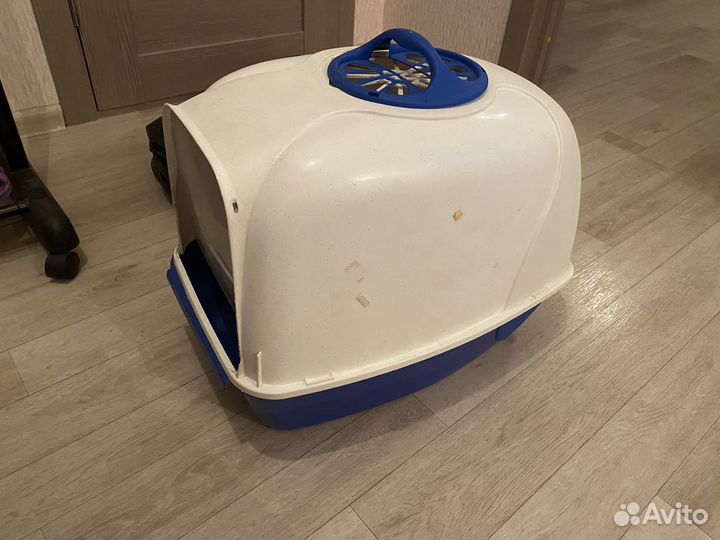 Кошачий лоток закрытый