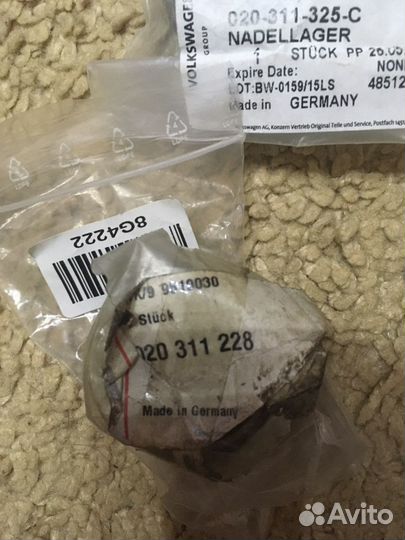 Подшипники на Golf 2