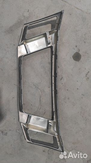 Хром решетки радиатора nissan terrano d10