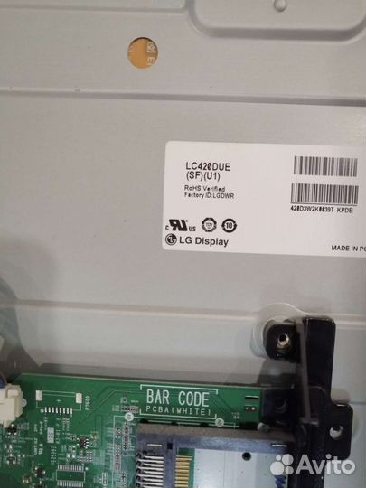 LG 42LA621 на запчасти