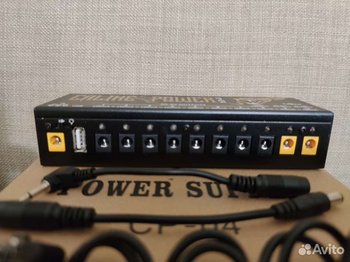 Новый блок питания для гитарных педалей