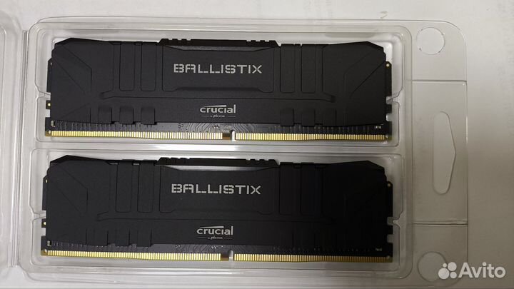 Память Crucial Ballistix DDR4 3600 MHz 2x8GB