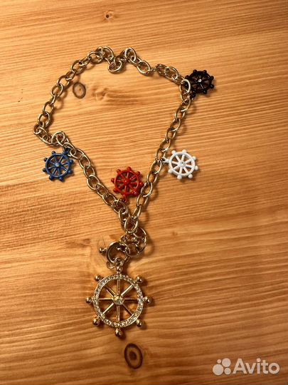 Украшение на шею морской штурвал