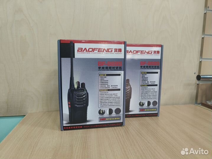 Комплект из 2х раций Baofeng BF-888S micro-USB