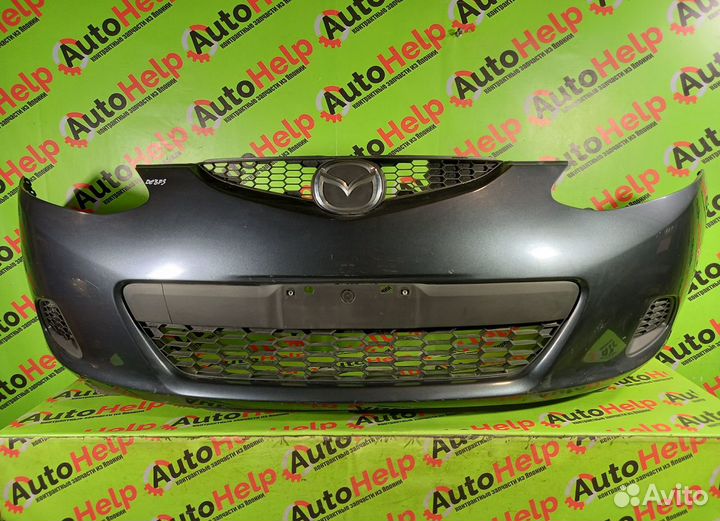 Бампер mazda demio DE3FS передний