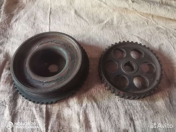 Шкивы коленвала и распредвала