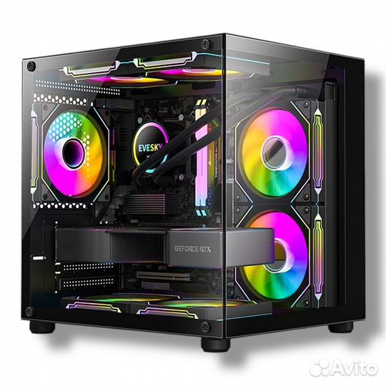 Стильный корпус для пк M-ATX