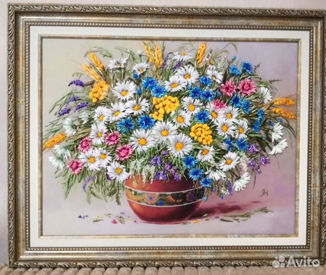 Картина из лент