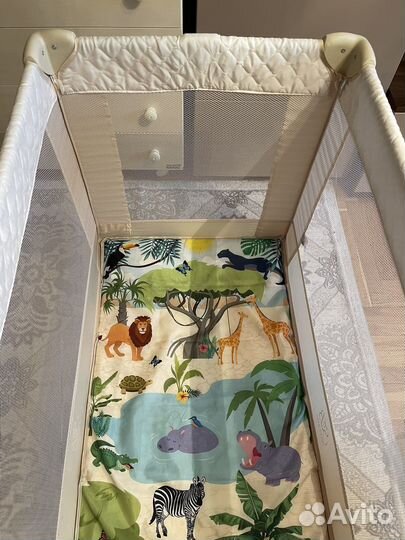 Детская кровать манеж