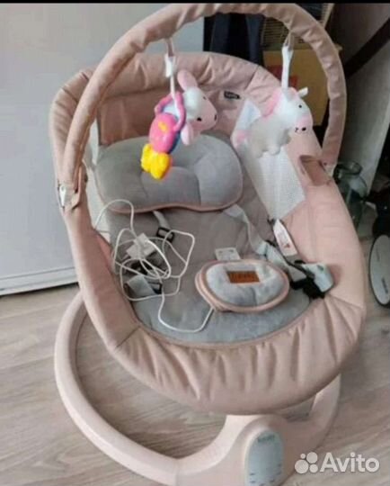 Детские электронные качели для новорожденных