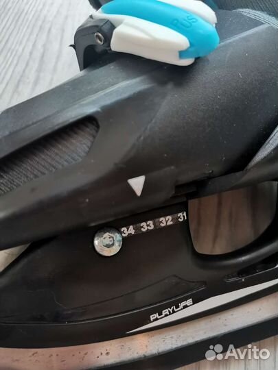 Коньки раздвижные 31-34