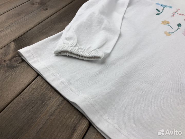 Лонгслив новый для девочки Италия