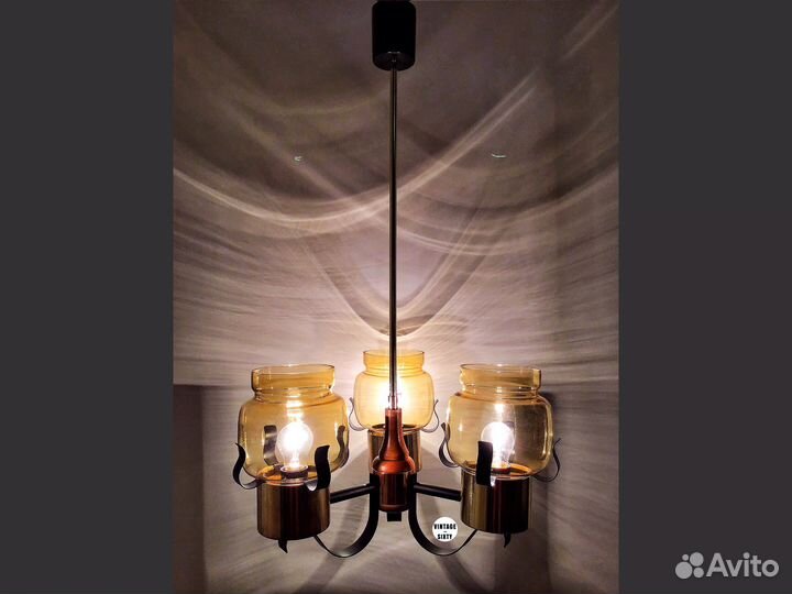 Люстра редкая ГДР 70-е гг