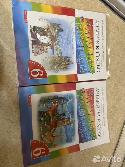 Английский язык 6 класс 2части