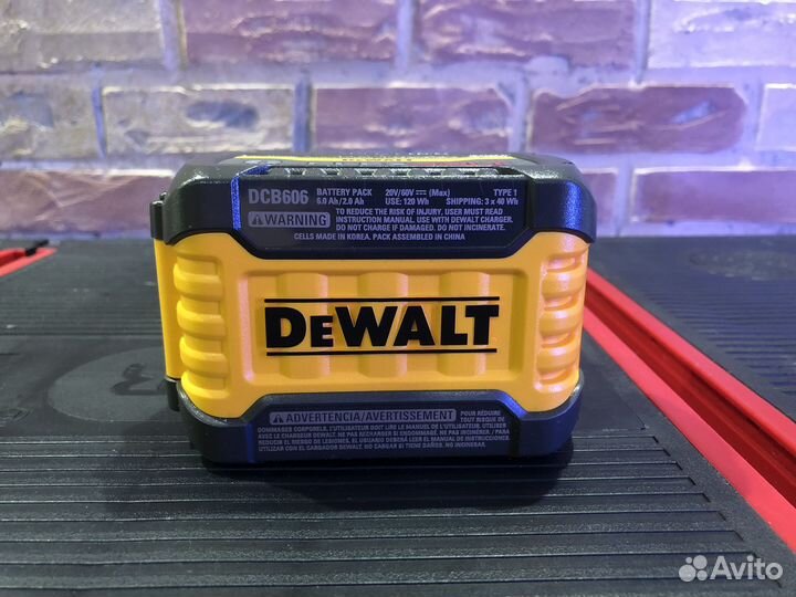 Аккумулятор dewalt flexvolt dcb606 2023 usa