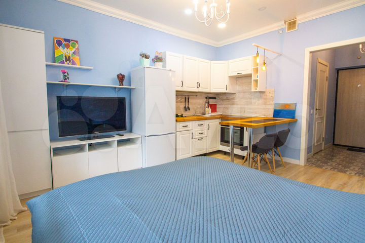 Квартира-студия, 23,8 м², 3/9 эт.