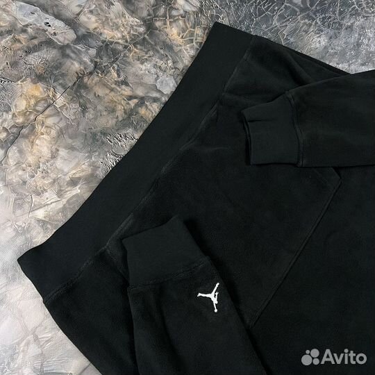 Худи Nike Air Jordan Fleece Black Оригинал