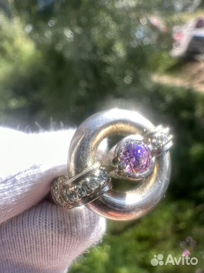 Серебряное кольцо 925пробы
