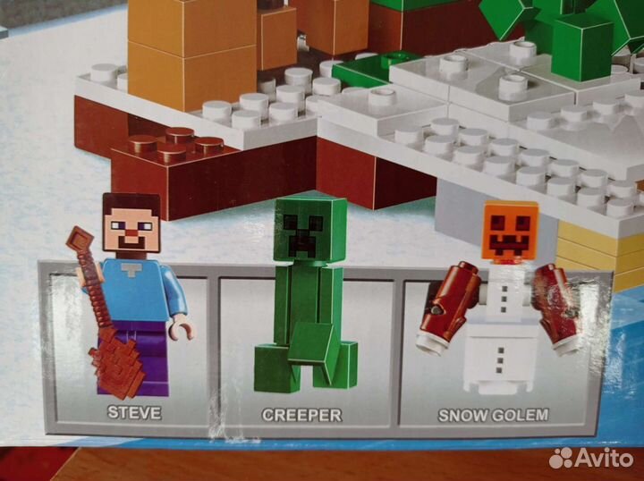 Майнкрафт 10391 Bela Снежное Убежище