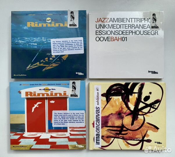 Компакт-диски CD лаунж, чиллаут, джаз фанк, хаус