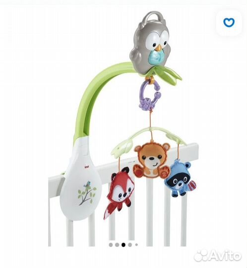 Мобиль на кроватку fisher price