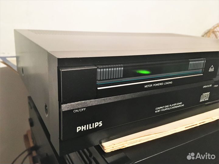 Philips CD460. CD Player. 1986. CDM-2. TDA1541