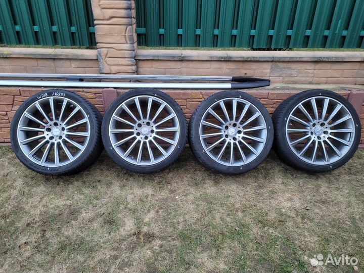 Комплект оригинальных колес в сборе Mercedes W218