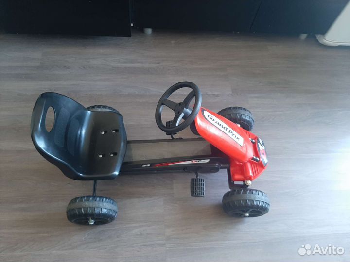 Детский мотоцикол мобиль на педалях