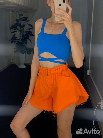 Женские джинсовые шорты