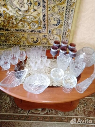 Хрустальная посуда СССР