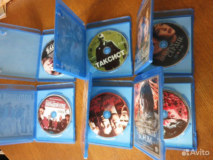 Blu-ray disks Блюрей диски с фильмами