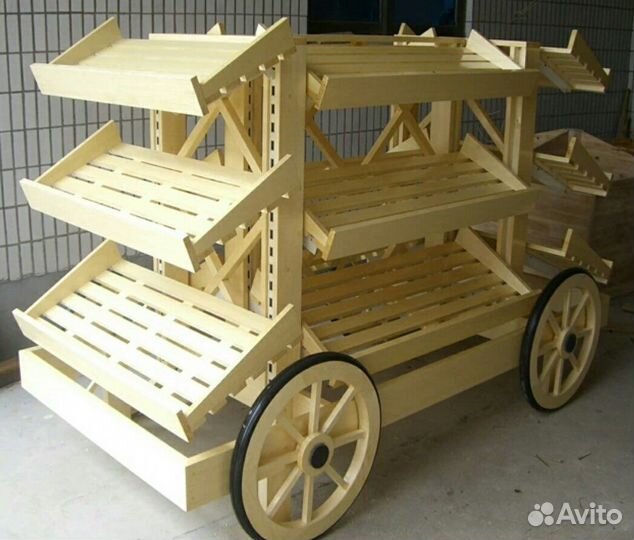 Стеллажи полки витрины