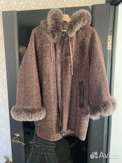 Дубленка каракуль искусственный