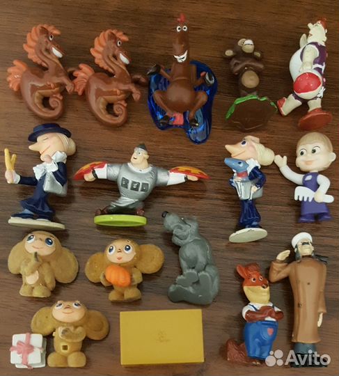 Киндер сюрприз Ландрин игрушки Союзмультфильм