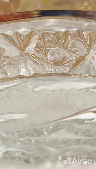 Ваза хрустальная времён СССР