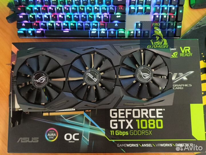 Видеокарта gtx 1080 8gb