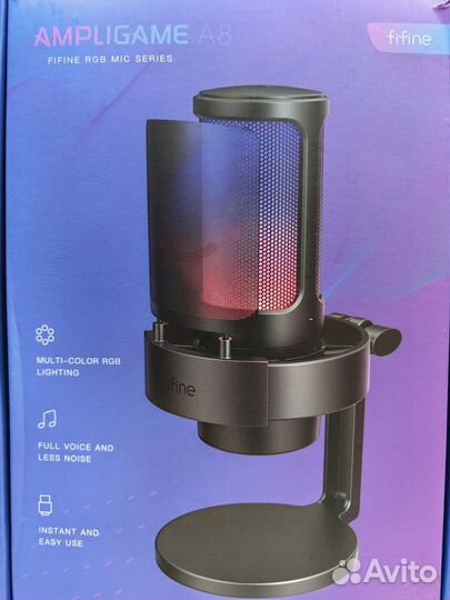 Микрофон проводной Fifine AmpliGame A8