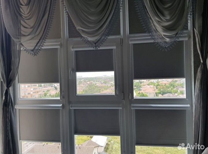 Рулонные кассетные шторы блекаут N8500-V22207