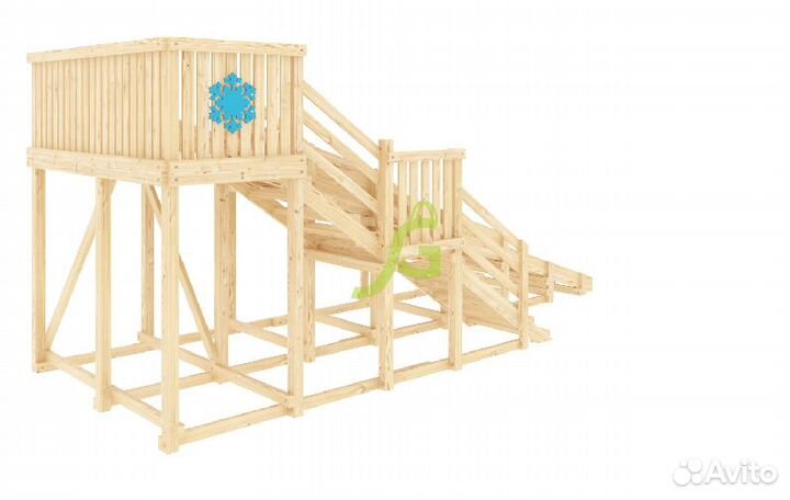 Зимняя горка 