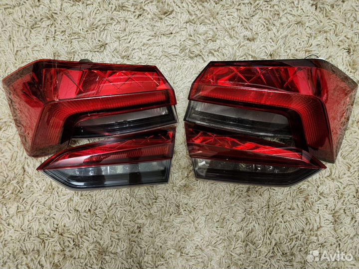 Фары задние skoda rapid