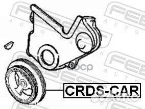 Шкив коленвала crds-CAR Febest