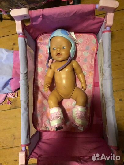 Кроватка игрушка baby born