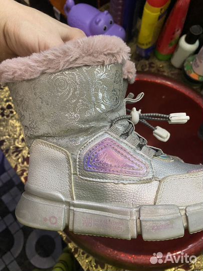 Сапоги для девочки зимние