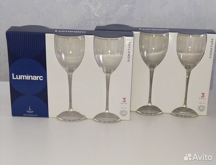 Бокалы для вина и коктейлей Эталон Luminarc