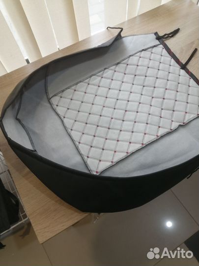 Чехлы Авто+ LADA Granta седан 12-18 г. красная стр