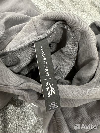 Толстовка худи Monochrome Reebok