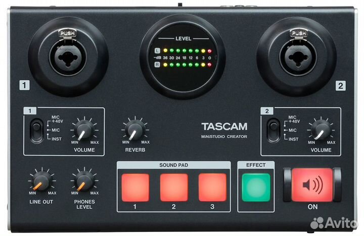 Tascam US-42 USB US-42B Аудиоинтерфейс