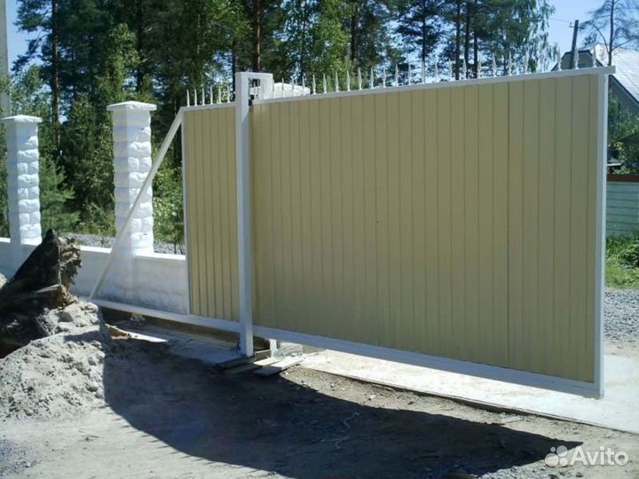 Ворота под ключ 4х2м